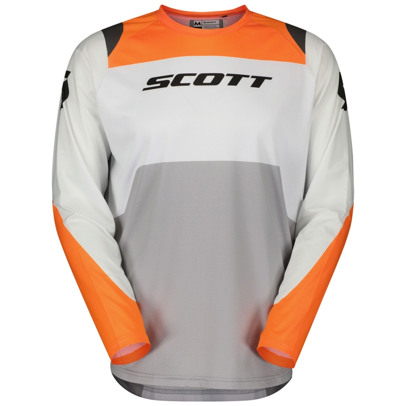SCOTT EVO Race motokrossz mez fehér-narancssárga