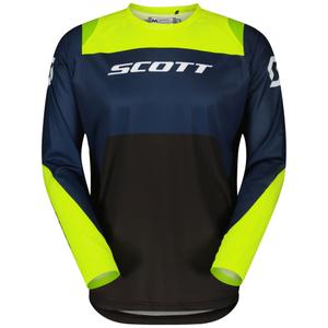 SCOTT EVO Race motokrossz mez lila-fluo sárga