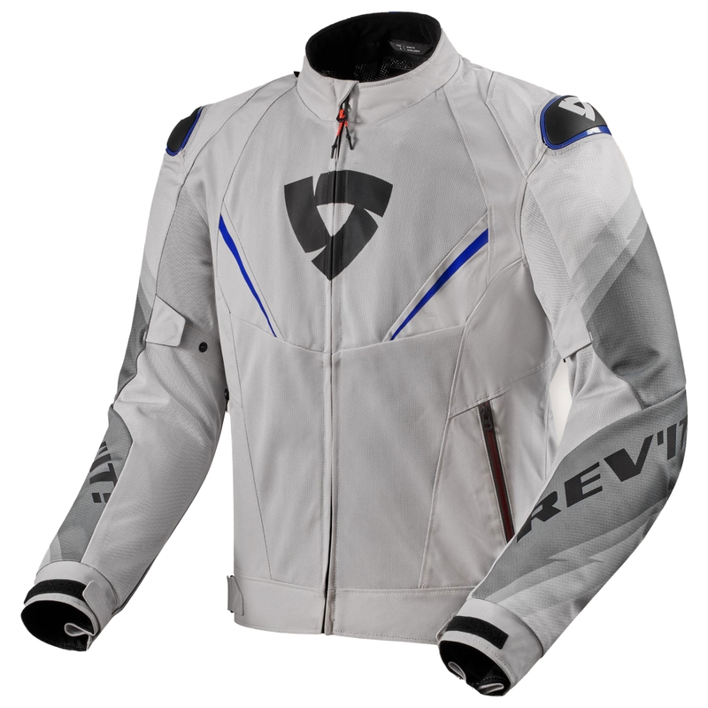 Revit Quantum 3 Air motoros kabát ezüst-kék