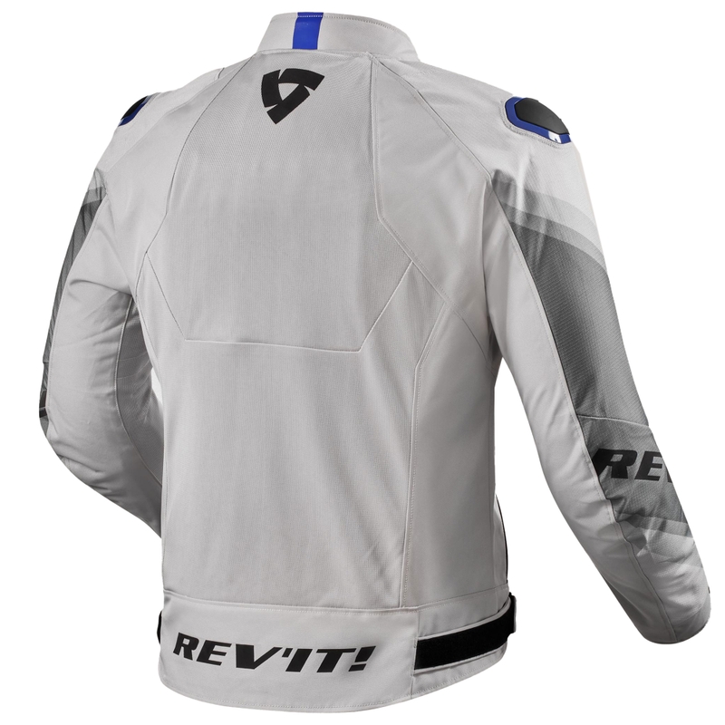 Revit Quantum 3 Air motoros kabát ezüst-kék