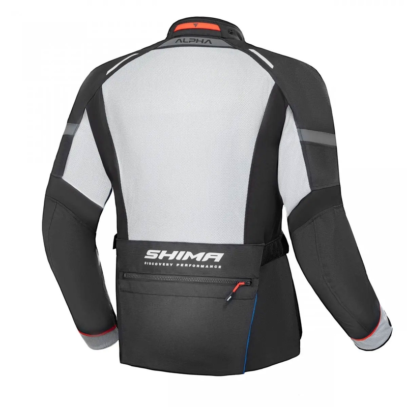 Shima Alpha motoros kabát kék