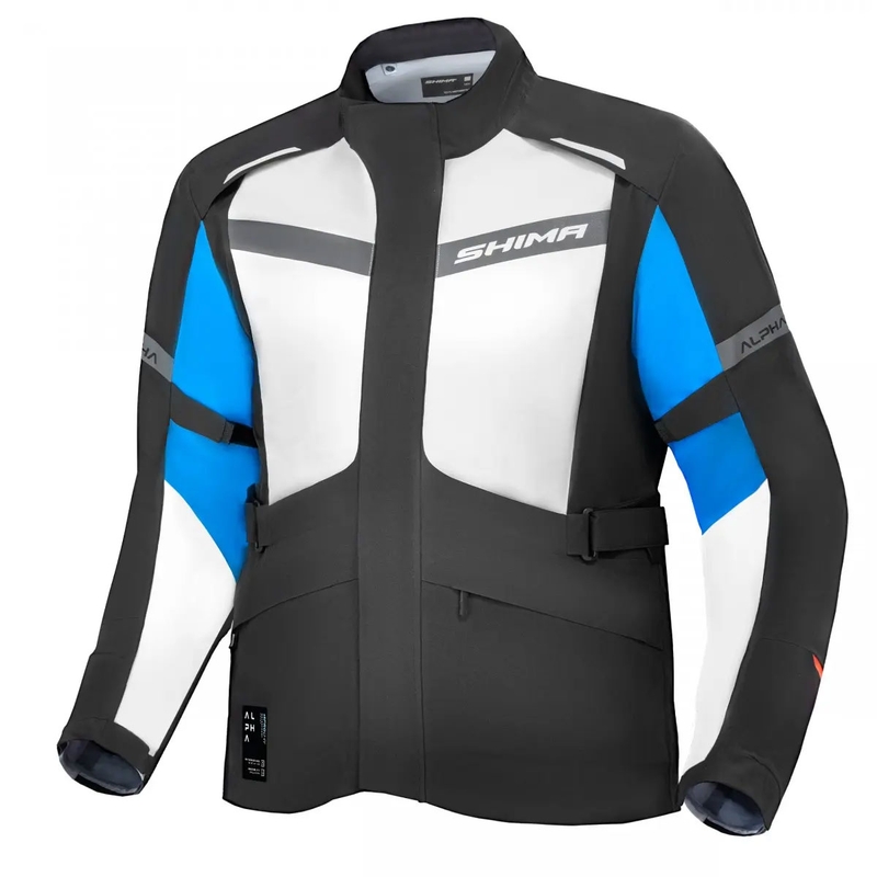 Shima Alpha motoros kabát kék