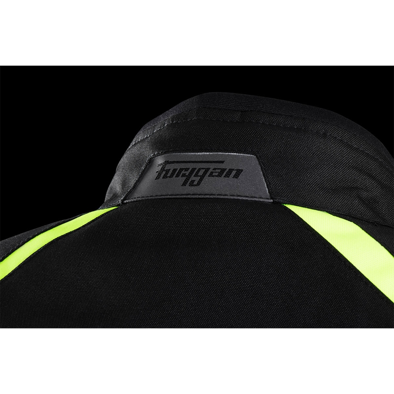 Furygan Yori motoros kabát fekete-fehér-fluo sárga