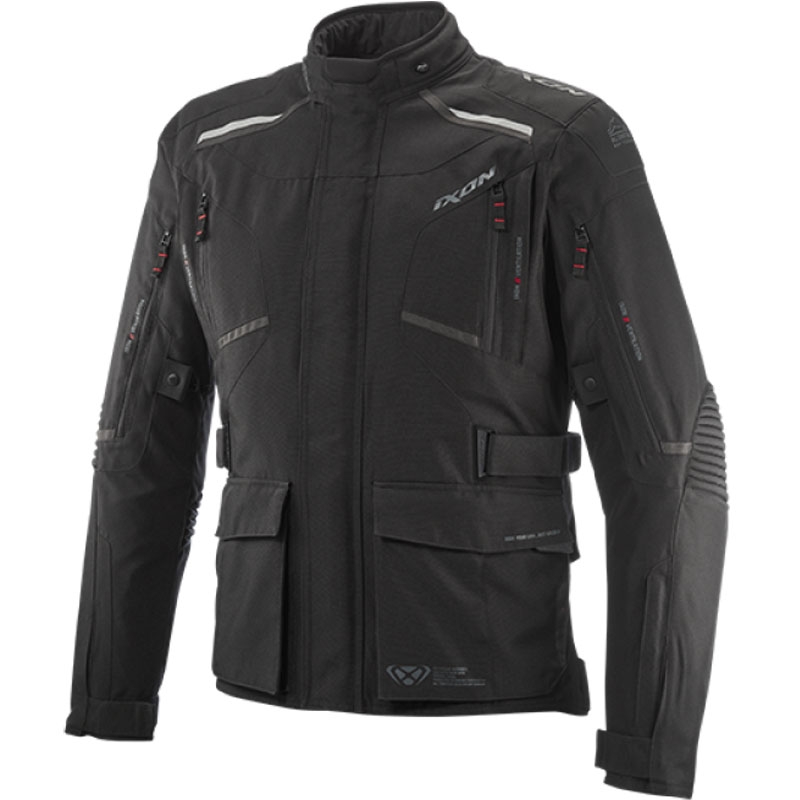 IXON Midgard C-sizing motoros kabát fekete