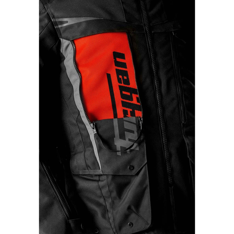 Furygan Montroc Kevlar® Primaloft® 3IN1+ motoros kabát fekete
