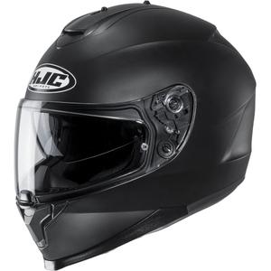 HJC C70N Solid Semi Flat zárt motorkerékpár sisak fekete