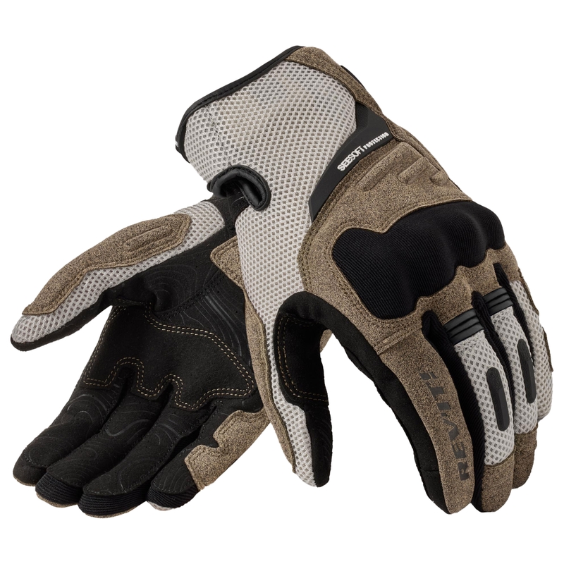 Revit Cavern motoros kesztyű homok-fekete