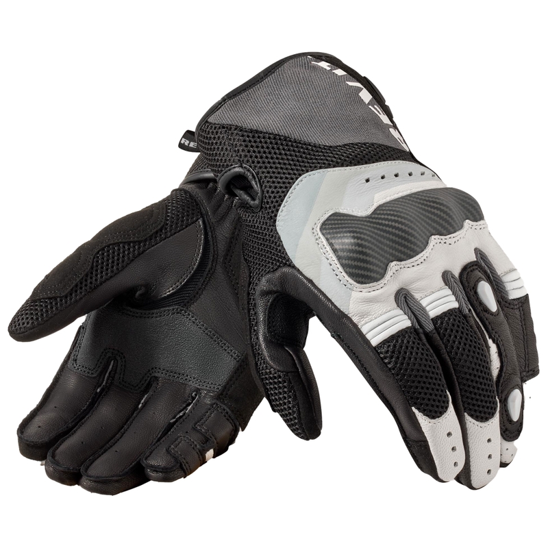 Revit Blaze motoros kesztyű szürke-fehér