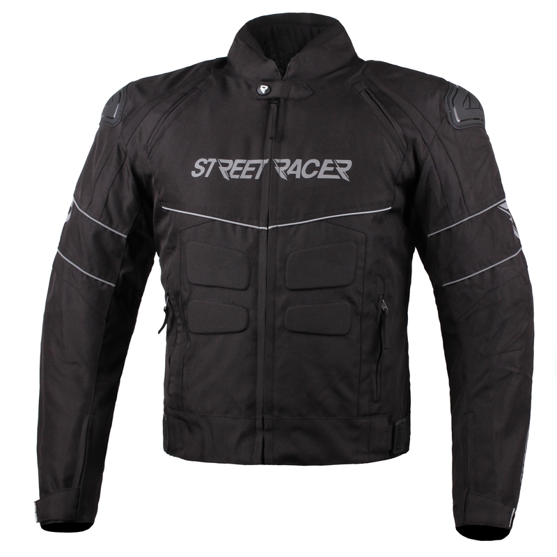 Motoros kabát Street Racer Spark fekete kiárusítás