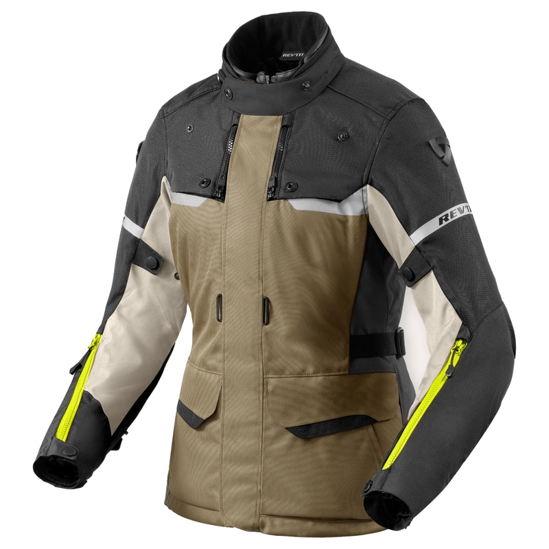 Revit Outback 4 H2O női motoros kabát zöld-antracit