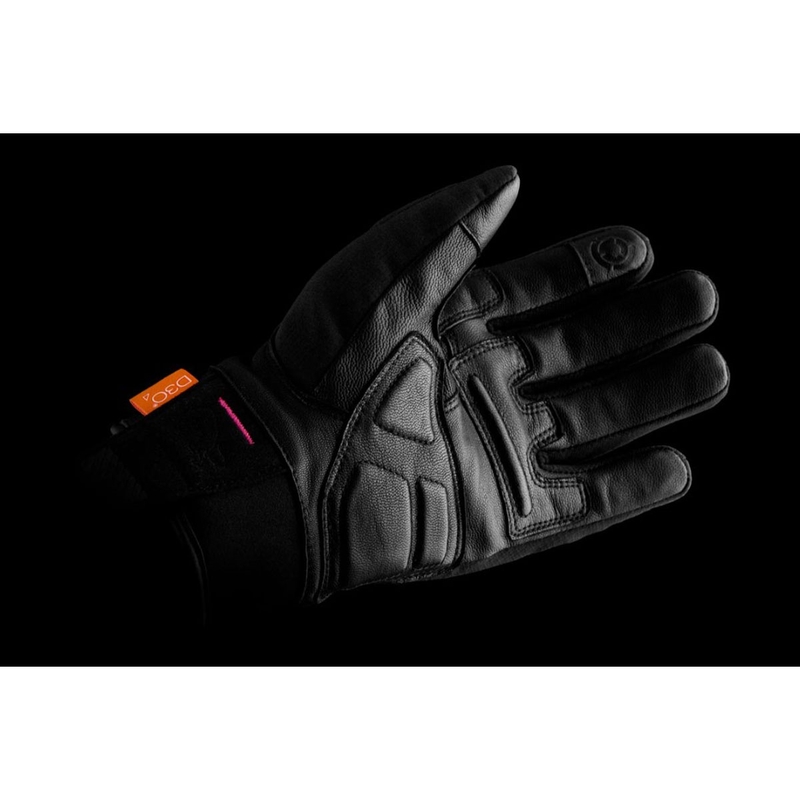 Furygan Jet Lady All Season D3O® Evo női motoros kesztyű fekete-rózsaszín