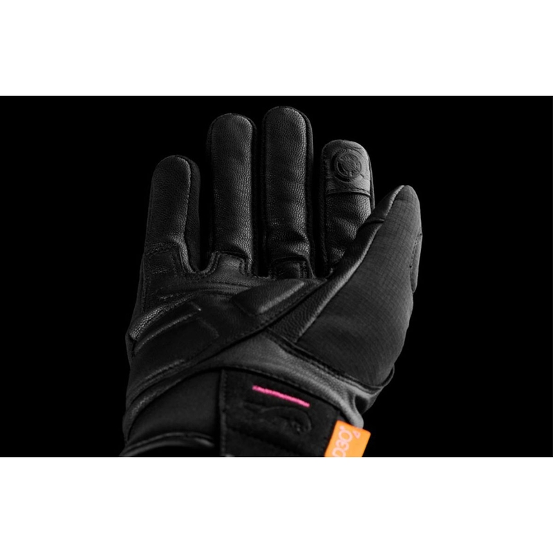 Furygan Jet Lady All Season D3O® Evo női motoros kesztyű fekete-rózsaszín