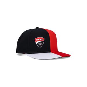 Ducati Flat Cap sapka piros-fekete-fehér