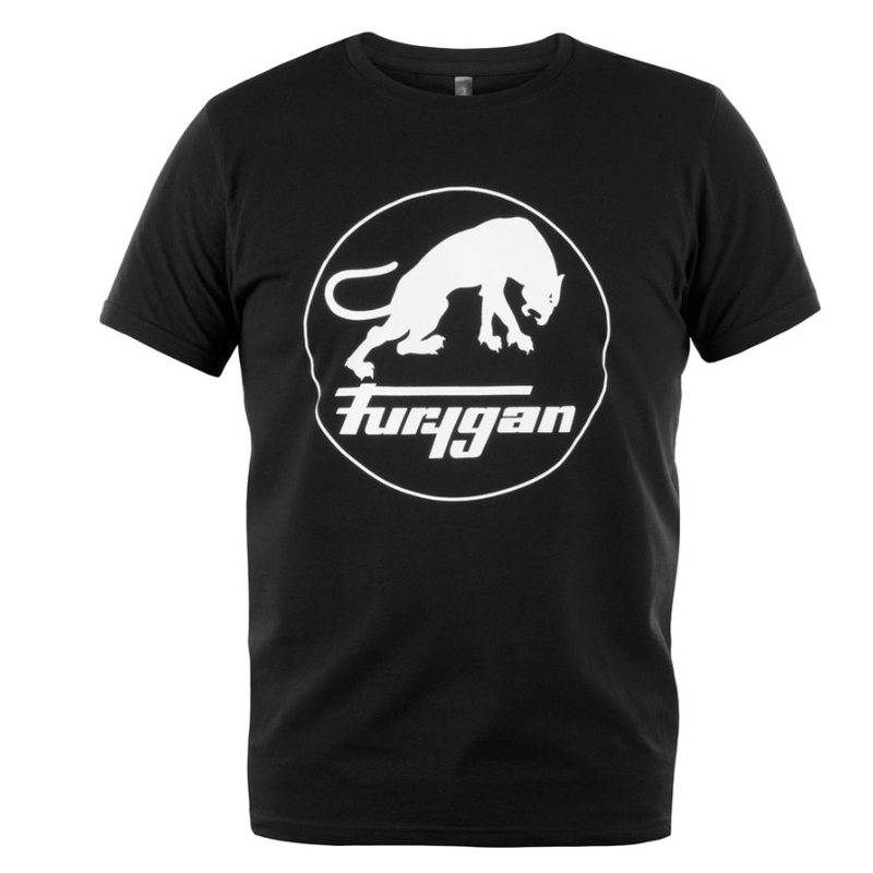 Furygan Corpo TS Logo póló fekete-fehér