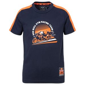Dětské tričko KTM Red Bull Racing Grid modro-oranžové