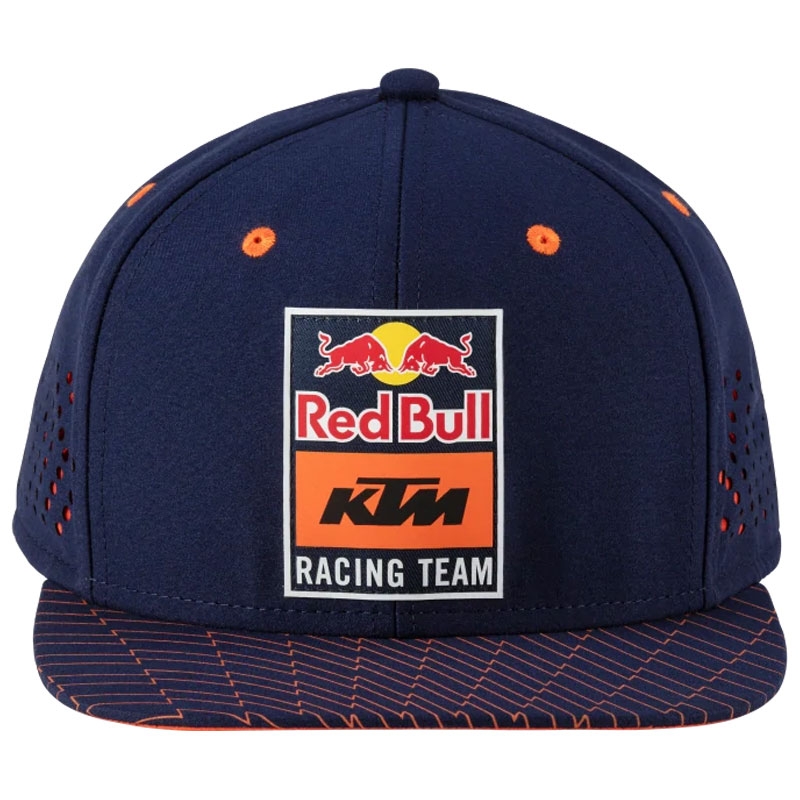 KTM Red Bull Racing Grid Flat siltes sapka kék-narancssárga