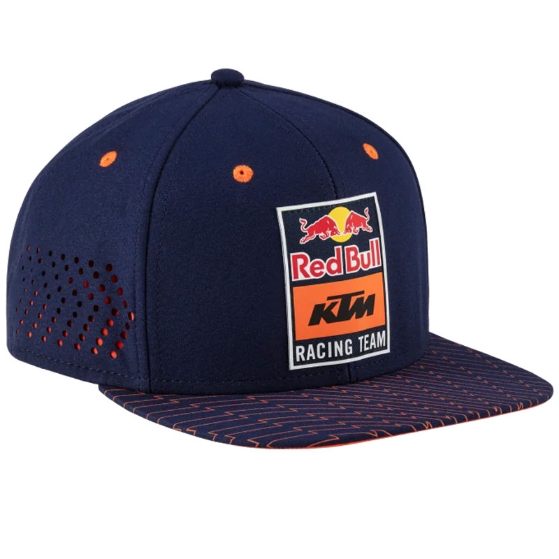 KTM Red Bull Racing Grid Flat siltes sapka kék-narancssárga
