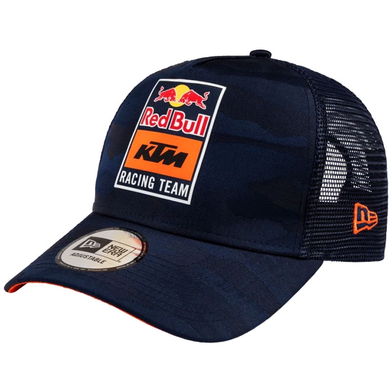 KTM Red Bull Racing Grid Trucker siltes sapka kék-narancssárga