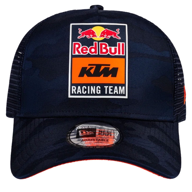 KTM Red Bull Racing Grid Trucker siltes sapka kék-narancssárga