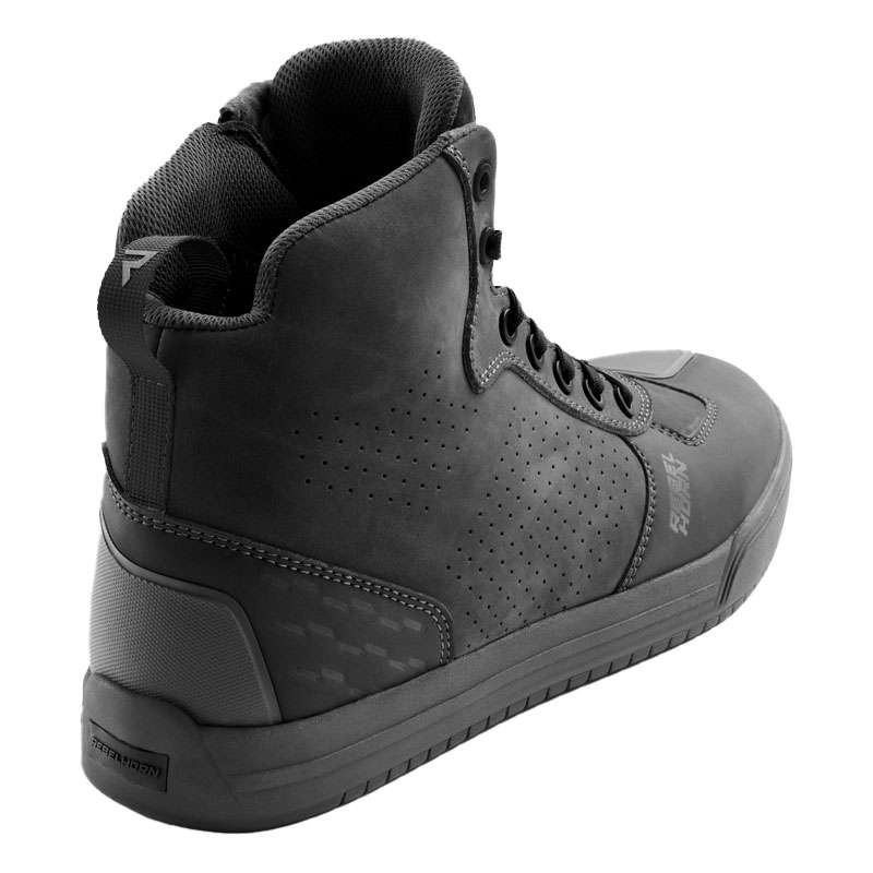Rebelhorn Spike motoros bőrcipő fekete