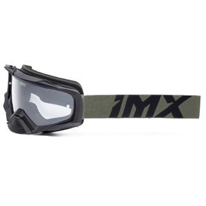 iMX Dust motokrossz szemüveg fekete-bronz, átlátszó plexivel