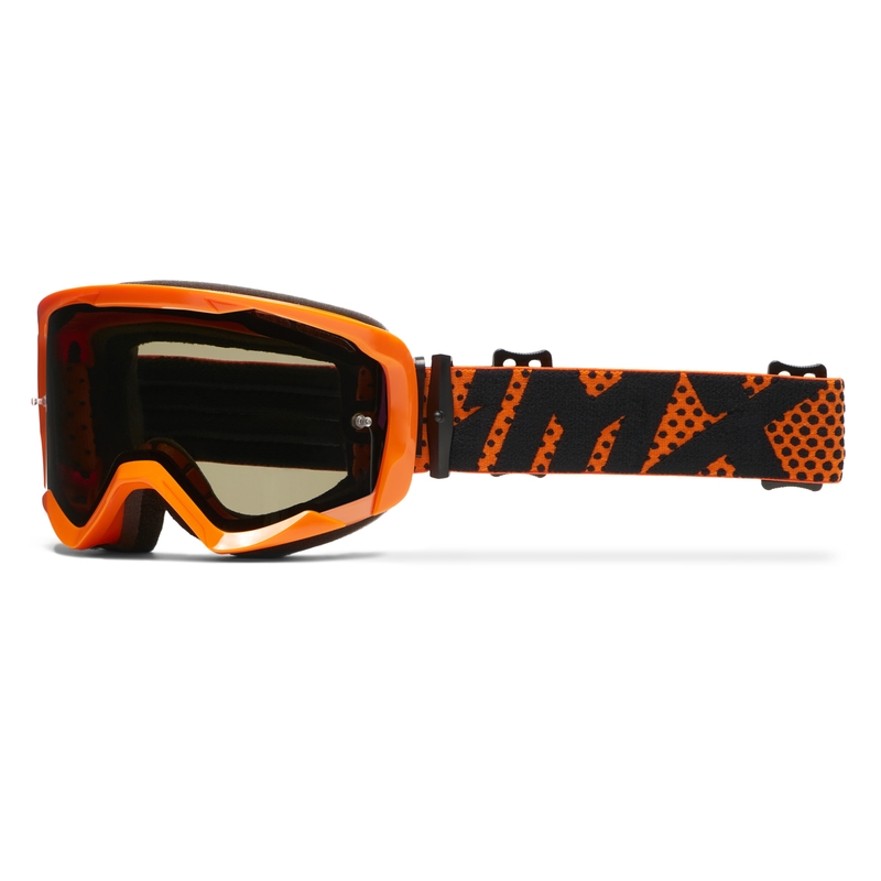 iMX Endurance Flip motokrossz szemüveg narancssárga, átlátszó plexivel