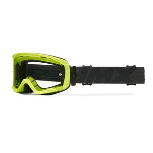 iMX Endurance Flip motokrossz szemüveg fluo sárga-fekete, átlátszó plexivel