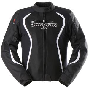 Furygan Odessa Vented 3 v 1 női motoros kabát fekete-fehér