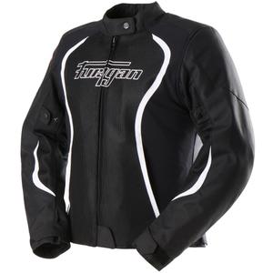 Furygan Odessa Vented 3 v 1 női motoros kabát fekete-fehér