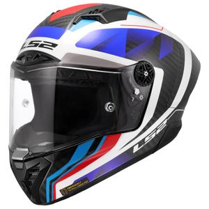LS2 FF805 Thunder C GP Aero Raute zárt motoros bukósisak kék-piros
