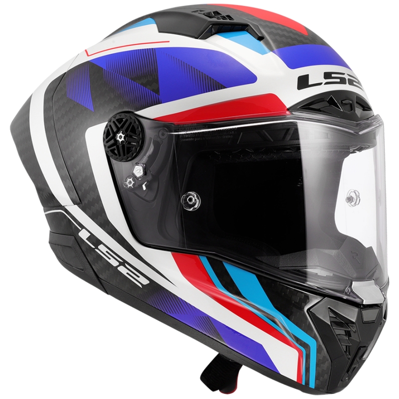 LS2 FF805 Thunder C GP Aero Raute zárt motoros bukósisak kék-piros
