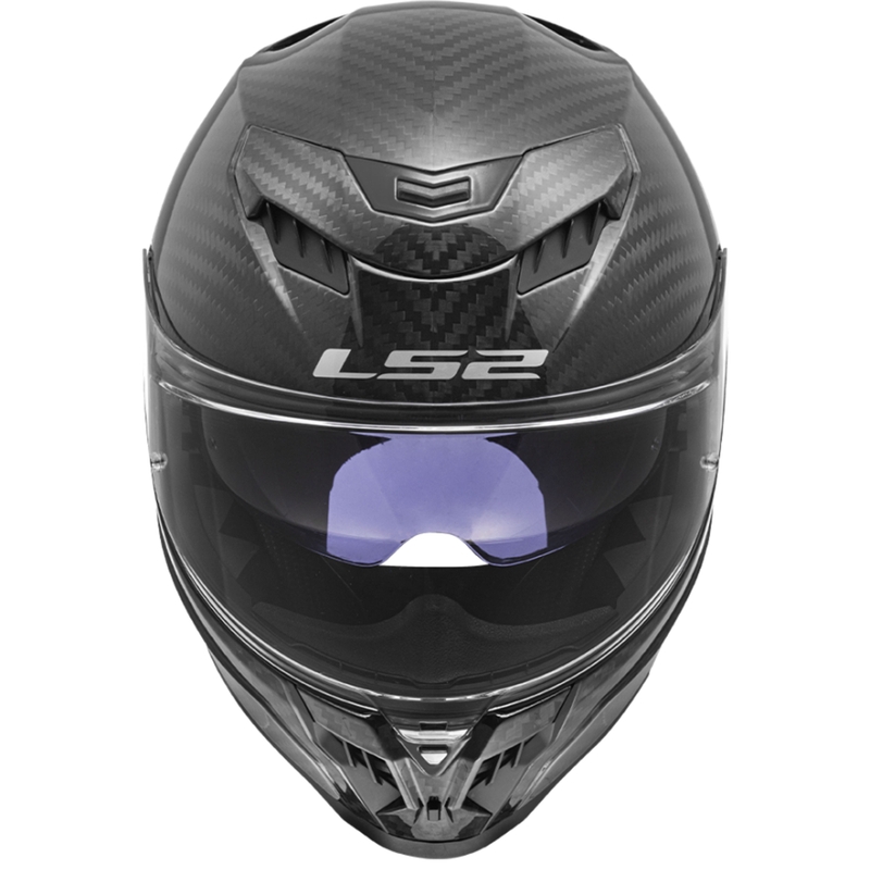 LS2 FF807 Dragon Carbon zárt motoros bukósisak matt fekete