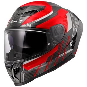 LS2 FF807 Dragon Trax zárt motoros bukósisak piros