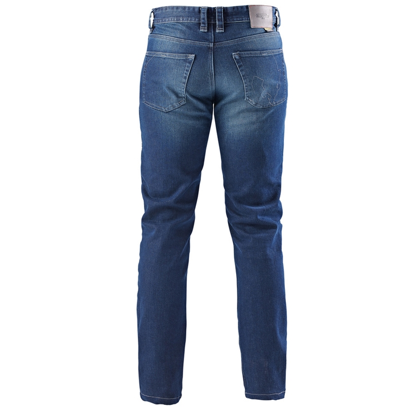 Furygan D12 X Kevlar® Straight motors farmernadrág kék
