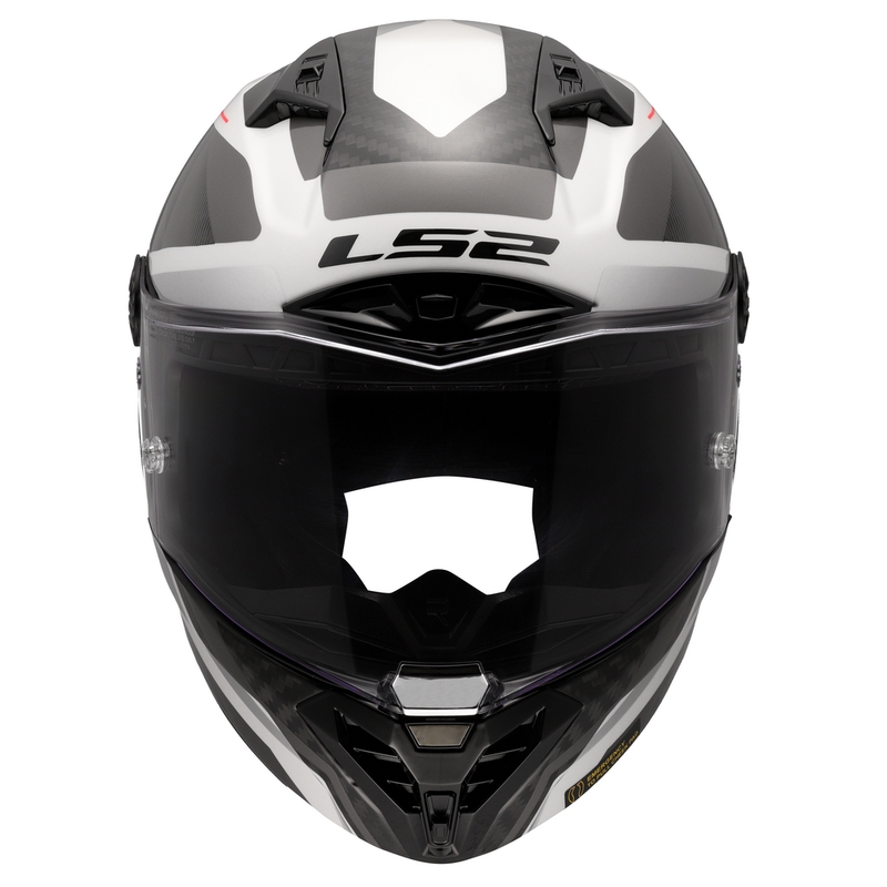 LS2 FF805 Thunder C GP Aero Raute zárt motoros bukósisak fehér-szürke