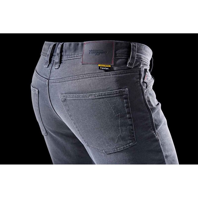 Furygan D12 X Kevlar® Straight motors farmernadrág szürke