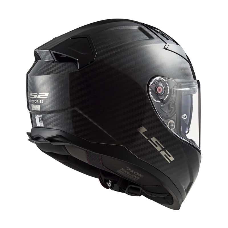 LS2 FF811 Vector II Carbon zárt motoros bukósisak matt fekete