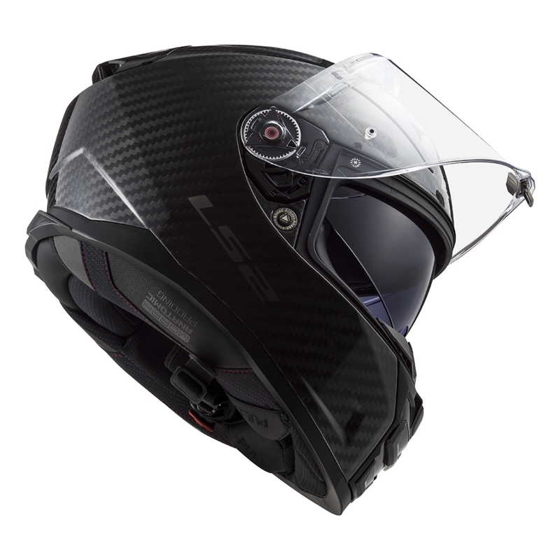 LS2 FF811 Vector II Carbon zárt motoros bukósisak matt fekete
