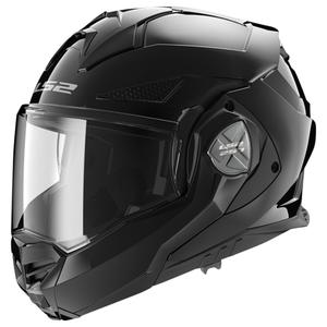 LS2 FF901 Advant X Solid hátrahajtható állú motoros bukósisak fekete