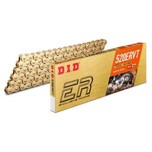 Versenymotor lánc enduro D.I.D Chain 520ERVT 120 L arany/arany
