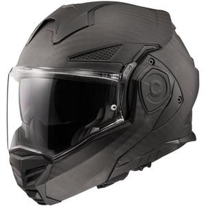 LS2 FF901 Advant X Solid Carbon hátrahajtható állú motoros bukósisak matt fekete