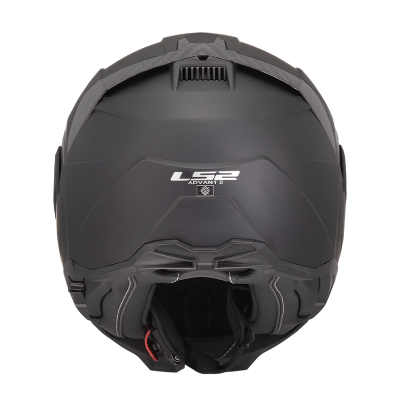 LS2 FF910 Advant II Solid hátrahajtható állú bukósisak matt fekete