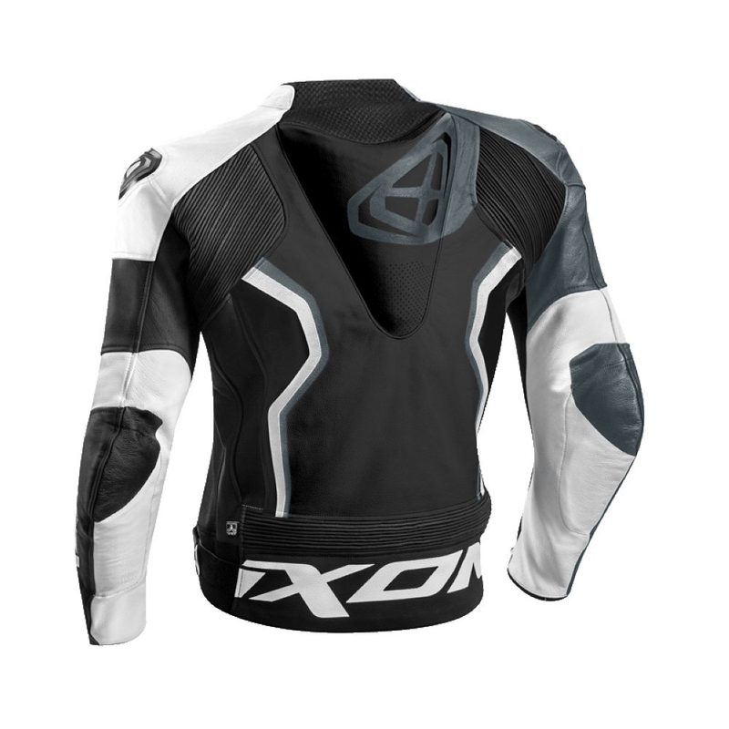 Kabát motorkerékpárhoz IXON Falcon fekete-szürke-fehér akció kiárusítás