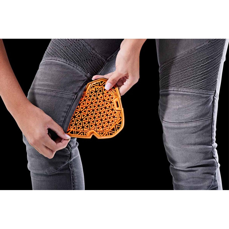 Furygan Purdey Evo Slim női motoros farmer szürke