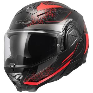 LS2 FF910 Advant II Astral hátrahajtható állú bukósisak piros