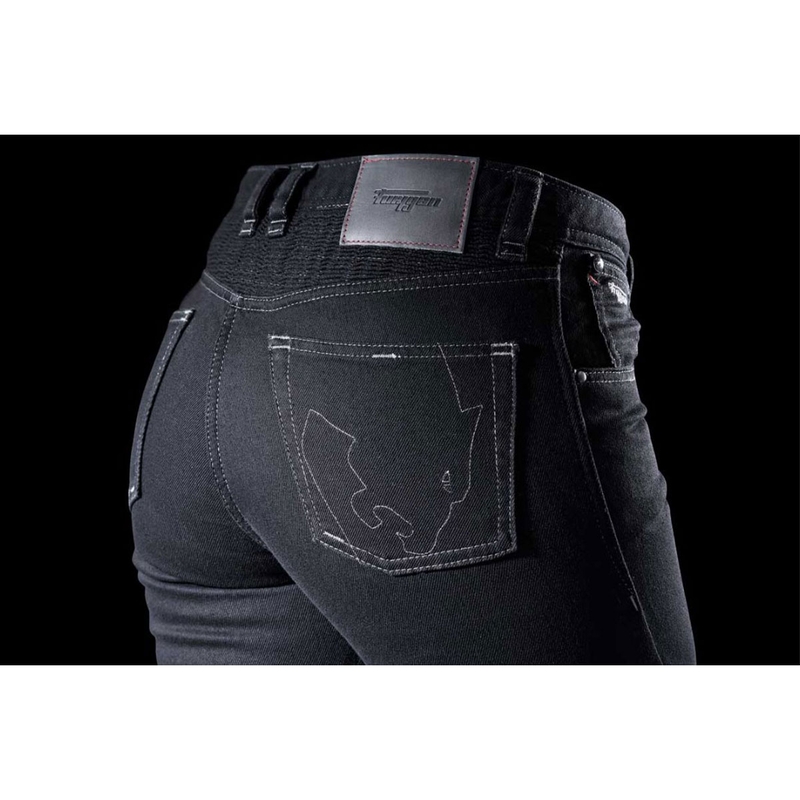 Furygan Purdey Evo Slim női motoros farmer fekete