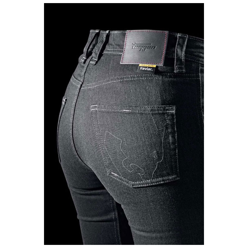 Furygan Nikita X Kevlar® Mom Fit női motoros farmer sötétszürke