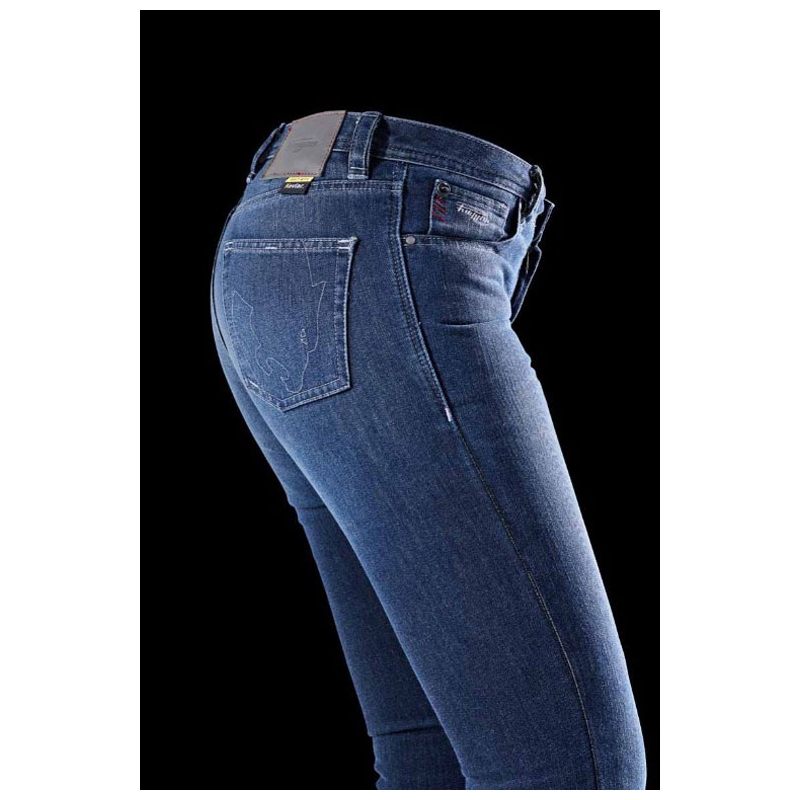 Furygan Kate X Kevlar® Straight női motoros farmer kék