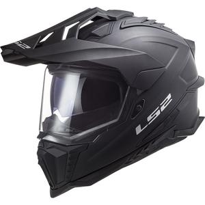 LS2 MX701 C Explorer Solid enduro bukósisak matt fekete