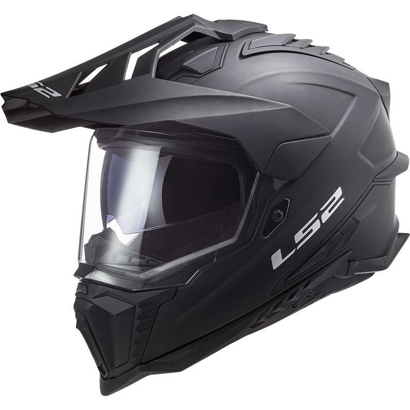 LS2 MX701 C Explorer Solid enduro bukósisak matt fekete